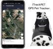 Wireless Realtime GPRS GSM GPS Tracking Collars for Dogs w/ Phone App Size:M