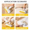 Pet Hair Remover And Reusable Lint Roller Cat And Dog Hair Remover For Furniture, Couch, Carpet, Clothing And Bedding - Portable, Multi-Surface Fur Re